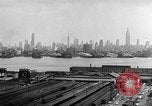 Image of buildings at port New York United States USA, 1954, second 53 stock footage video 65675072572