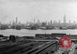Image of buildings at port New York United States USA, 1954, second 55 stock footage video 65675072572