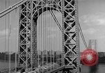 Image of George Washington Bridge New York United States USA, 1954, second 29 stock footage video 65675072573