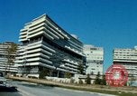 Standbild modernistische Wohnung Washington DC USA, 1966, aus Sekunde 23 historischem Filmmaterial Videoclip 65675072582