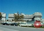 Standbild modernistische Wohnung Washington DC USA, 1966, aus Sekunde 30 historischem Filmmaterial Videoclip 65675072582