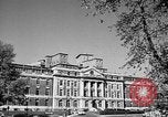 Image of campus building New York United States USA, 1962, second 1 stock footage video 65675072592