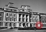 Image of campus building New York United States USA, 1962, second 11 stock footage video 65675072592