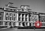 Image of campus building New York United States USA, 1962, second 21 stock footage video 65675072592
