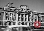 Image of campus building New York United States USA, 1962, second 26 stock footage video 65675072592