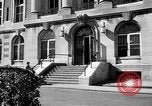 Image of campus building New York United States USA, 1962, second 30 stock footage video 65675072592