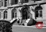 Image of campus building New York United States USA, 1962, second 41 stock footage video 65675072592