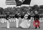 Image of final dress parade Annapolis Maryland USA, 1938, second 16 stock footage video 65675072645