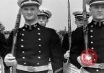 Image of final dress parade Annapolis Maryland USA, 1938, second 37 stock footage video 65675072645