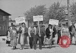 Image of cannery labors strike Racine Wisconsin USA, 1938, second 6 stock footage video 65675072649