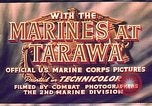 Image of Battle of Tarawa Tarawa Gilbert Islands, 1943, second 9 stock footage video 65675072662