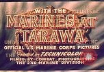 Image of Battle of Tarawa Tarawa Gilbert Islands, 1943, second 11 stock footage video 65675072662