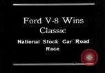 Image Classic National Stock une course sur route de voiture Elgin Illinois USA, 1933, de la seconde 8 séquences d'archives historiques vidéo 65675072675
