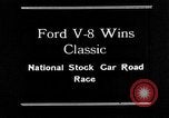 Image Classic National Stock une course sur route de voiture Elgin Illinois USA, 1933, de la seconde 10 séquences d'archives historiques vidéo 65675072675