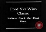 Image Classic National Stock une course sur route de voiture Elgin Illinois USA, 1933, de la seconde 15 séquences d'archives historiques vidéo 65675072675