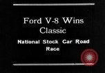 Image Classic National Stock une course sur route de voiture Elgin Illinois USA, 1933, de la seconde 18 séquences d'archives historiques vidéo 65675072675