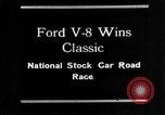 Image Classic National Stock une course sur route de voiture Elgin Illinois USA, 1933, de la seconde 19 séquences d'archives historiques vidéo 65675072675