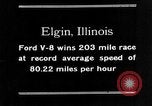 Image Classic National Stock une course sur route de voiture Elgin Illinois USA, 1933, de la seconde 36 séquences d'archives historiques vidéo 65675072675