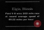 Image Classic National Stock une course sur route de voiture Elgin Illinois USA, 1933, de la seconde 37 séquences d'archives historiques vidéo 65675072675