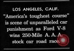 Image Gilmore Stock Voiture de course Los Angeles California USA, 1934, de la seconde 3 séquences d'archives historiques vidéo 65675072676