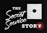 Image of secret services agent Washington DC USA, 1952, second 14 stock footage video 65675072683