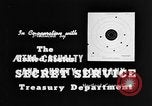 Image of secret services agent Washington DC USA, 1952, second 28 stock footage video 65675072683
