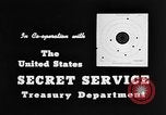 Image of secret services agent Washington DC USA, 1952, second 32 stock footage video 65675072683