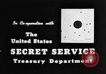 Image of secret services agent Washington DC USA, 1952, second 35 stock footage video 65675072683