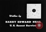 Image of secret services agent Washington DC USA, 1952, second 39 stock footage video 65675072683