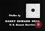 Image of secret services agent Washington DC USA, 1952, second 41 stock footage video 65675072683