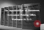 Image agent des services secrets Washington DC USA, 1952, de la seconde 22 séquences d'archives historiques vidéo 65675072690