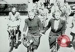 Image of Belgian civilians during Nazi occupation Brussels Belgium., 1940, second 4 stock footage video 65675072691