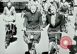 Image of Belgian civilians during Nazi occupation Brussels Belgium., 1940, second 5 stock footage video 65675072691