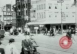 Image of Belgian civilians during Nazi occupation Brussels Belgium., 1940, second 8 stock footage video 65675072691