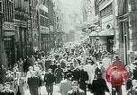 Image of Belgian civilians during Nazi occupation Brussels Belgium., 1940, second 14 stock footage video 65675072691