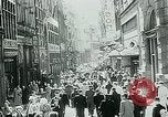 Image of Belgian civilians during Nazi occupation Brussels Belgium., 1940, second 16 stock footage video 65675072691