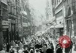 Image of Belgian civilians during Nazi occupation Brussels Belgium., 1940, second 18 stock footage video 65675072691