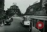 Image of Belgian civilians during Nazi occupation Brussels Belgium., 1940, second 29 stock footage video 65675072691