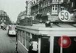 Image of Belgian civilians during Nazi occupation Brussels Belgium., 1940, second 36 stock footage video 65675072691
