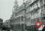 Image of Belgian civilians during Nazi occupation Brussels Belgium., 1940, second 44 stock footage video 65675072691