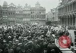 Image of Belgian civilians during Nazi occupation Brussels Belgium., 1940, second 51 stock footage video 65675072691