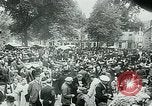 Image of Belgian civilians during Nazi occupation Brussels Belgium., 1940, second 55 stock footage video 65675072691