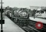 Image of Nazi train and German soldiers arrive at Paris train station Paris France, 1940, second 14 stock footage video 65675072692