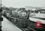 Image of Nazi train and German soldiers arrive at Paris train station Paris France, 1940, second 15 stock footage video 65675072692