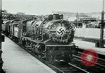 Image of Nazi train and German soldiers arrive at Paris train station Paris France, 1940, second 16 stock footage video 65675072692