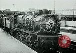 Image of Nazi train and German soldiers arrive at Paris train station Paris France, 1940, second 18 stock footage video 65675072692