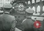 Image of Nazi train and German soldiers arrive at Paris train station Paris France, 1940, second 20 stock footage video 65675072692