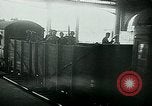 Image of Nazi train and German soldiers arrive at Paris train station Paris France, 1940, second 23 stock footage video 65675072692