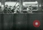 Image of Nazi train and German soldiers arrive at Paris train station Paris France, 1940, second 27 stock footage video 65675072692