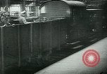 Image of Nazi train and German soldiers arrive at Paris train station Paris France, 1940, second 30 stock footage video 65675072692
